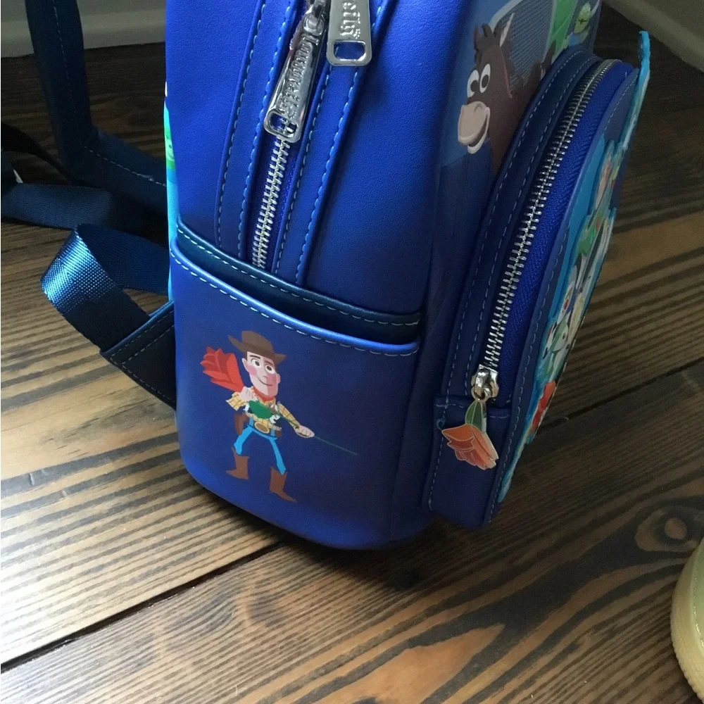 Loungefly Toy Story Blue Backpack - Picture 5 of 5